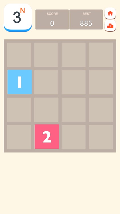 3^n - VS Threes 1024 2048