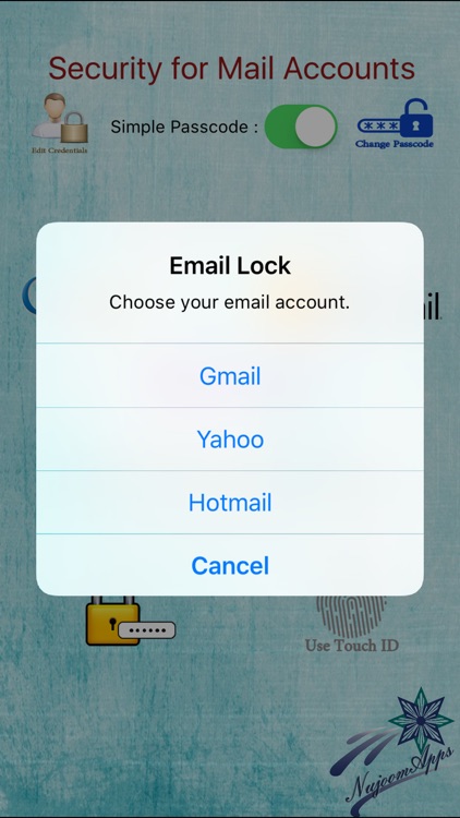 1 Password / Touch ID for all Email Accounts screenshot-4