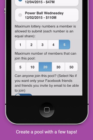 Lottery Pooler screenshot 2
