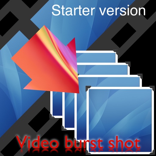 Video burst mobile starter icon