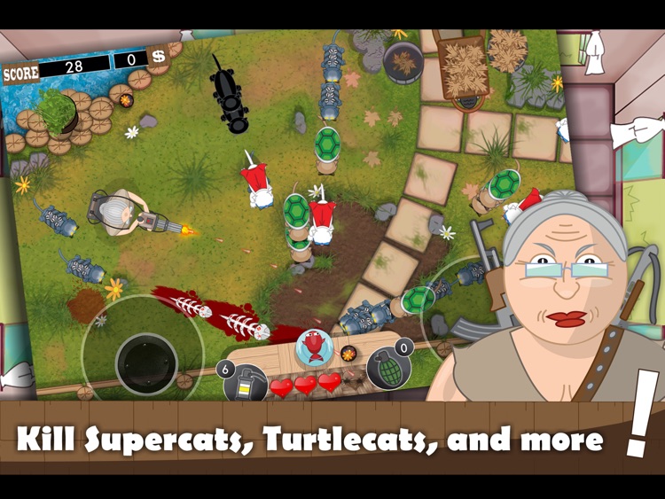 Granny's cats HD screenshot-4