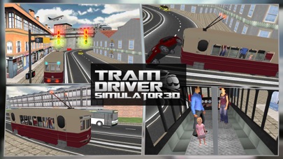 City Tram Driving Conductor Sim 3D screenshot 2