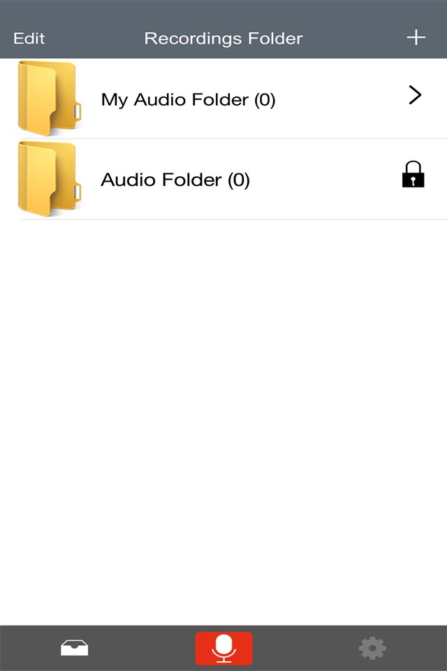 Voice Manager for Audio Recording, Playback, Trimming and Sharing screenshot 2