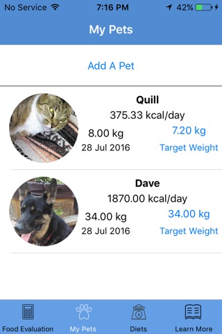 SNAP: Smart Nutritional Advice for Pets screenshot 2