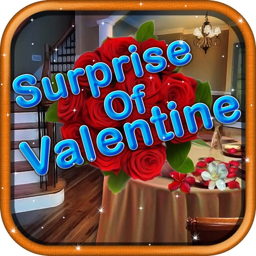 Surprise of Valentine - Free Hidden Objects game for kids and adults icon