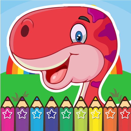 Jurassic Coloring Book World Eighth Edition iOS App