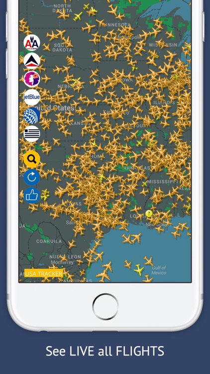 USA Tracker Free : Live Flight Tracking & Status
