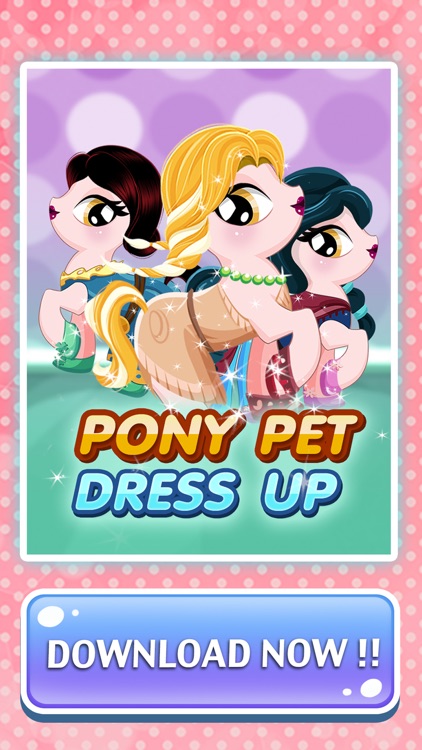 My Pet High Pony Monster Dress-Up : Creator characters descendants dolls friend-ship games for girls screenshot-4