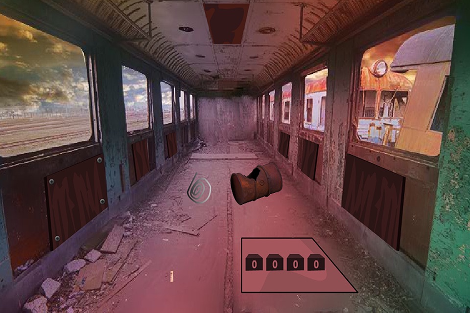 Abandoned Train Treasure Escape screenshot 3