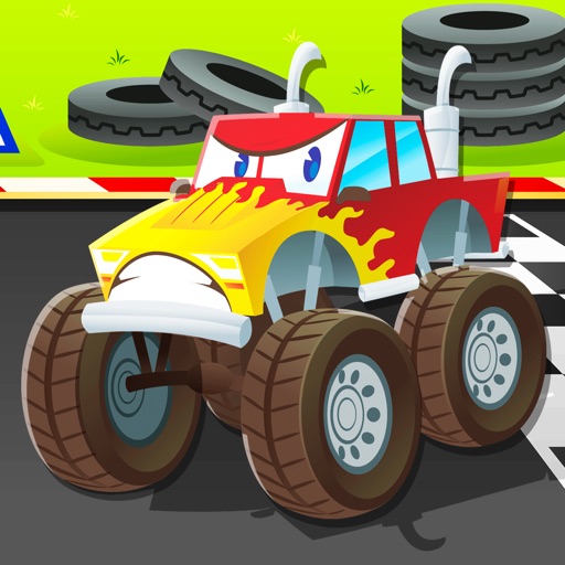Fast Monster Car Double Bounce - FREE - Crazy 3D Extreme 4x4 Truck Mayhem icon