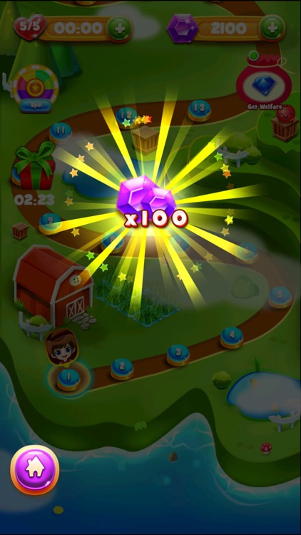 Garden Crush: The Best Fun Candy for Free 3 Match Puzzle Games screenshot-3