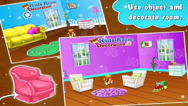 Kids Room Decoration - Game for girls, toddler and kids(圖2)-速報App