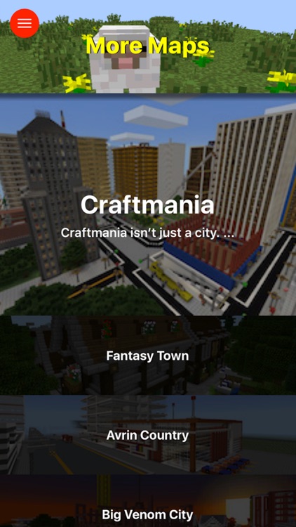 Creation Maps for Minecraft PE Free - The Best Maps for Pocket Edition