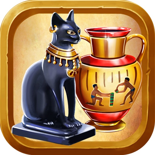 Egypt Cat Statue -  Classic Old Vegas Lucky 777 Slot Machine Simulator - FREE Slots Casino