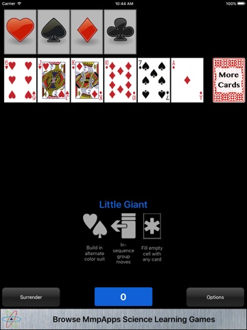 Giant Solitaire screenshot 4