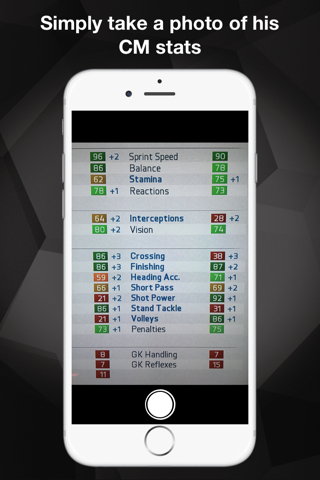 CM -> FUT - Ultimate Team Automatic Card Stats Calculator screenshot 2