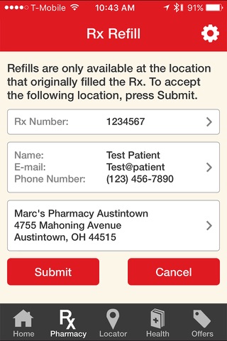 Marc’s Pharmacy Mobile App screenshot 4