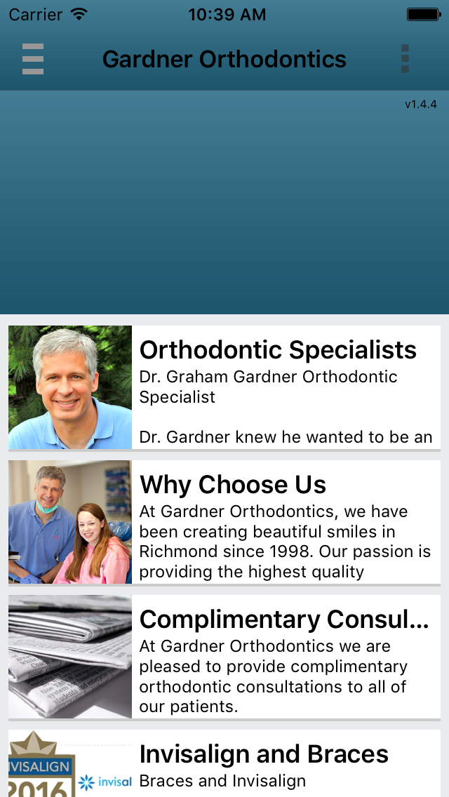 How to cancel & delete Gardner Orthodontics from iphone & ipad 1