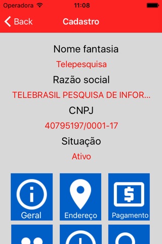 Cliente Telepesquisa screenshot 4