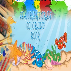 Activities of Sea Creatures Coloring Books