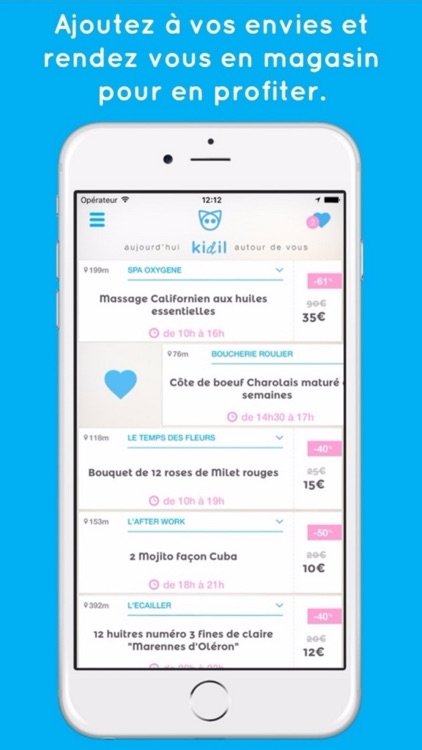 Kidil - Deals du jour des Commerces de Proximité