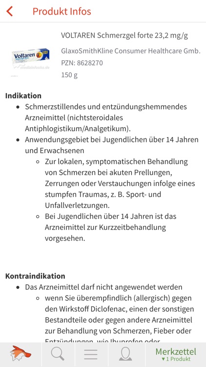 Medizinfuchs Preisvergleich Ap screenshot-4