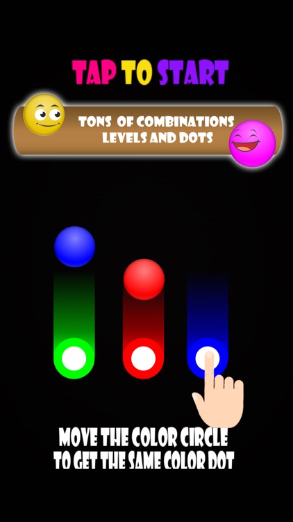 Color Swipe Dots - Switch the circle color to match the dot colors, addictive free puzzle game with tons of levels and styles screenshot-3