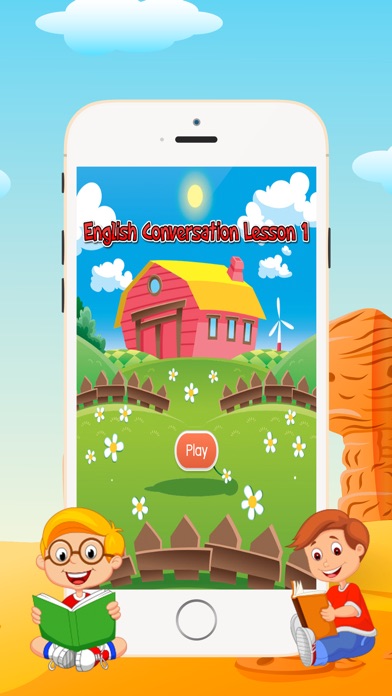 English Conversation Lesson 1 - Listening and Speaking English for kids 1.0 IOS -