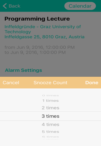 RemindMe - TU Graz screenshot 4