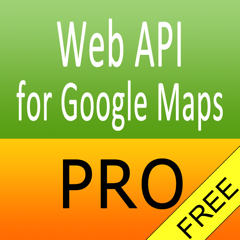 Web API for Google Maps Pro FREE