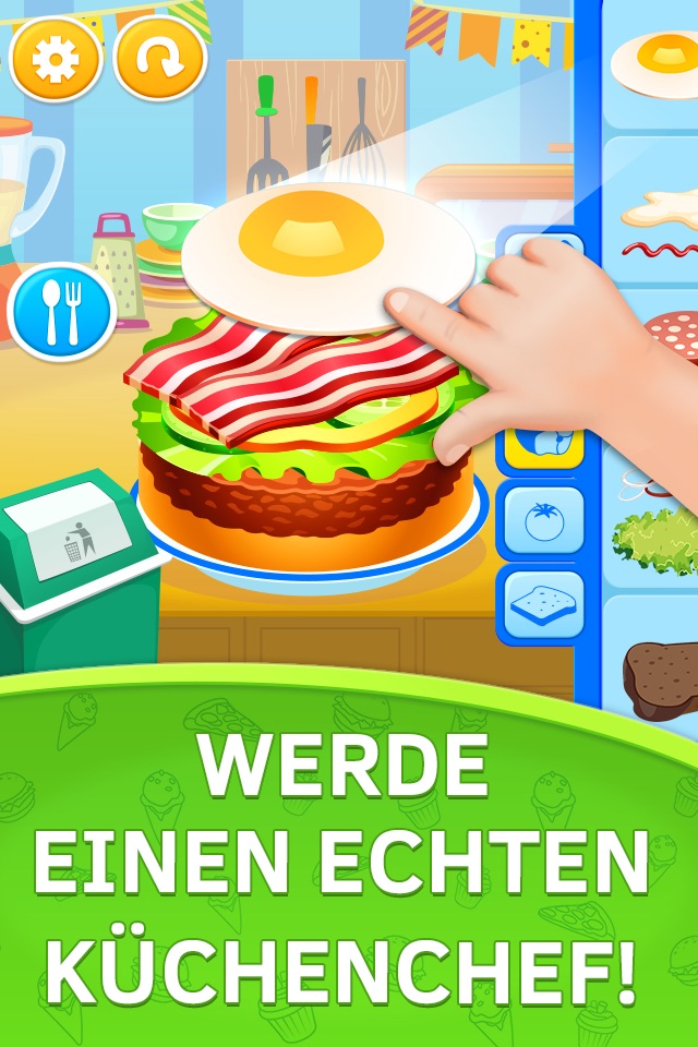 Cake Cooking Games for Toddlers and Kids free screenshot 4