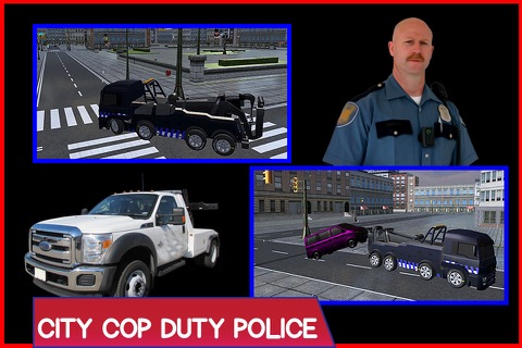 Police Tow Truck Chase Sim screenshot 2
