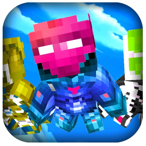 Super-Hero Craft 3D -  For Steppy Blocky Iron-Man Edition iOS App