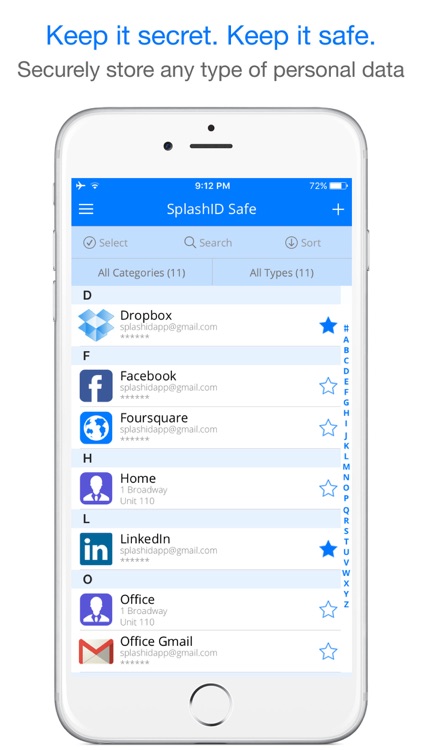 SplashID Safe Password Manager screenshot-0