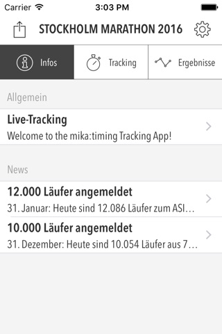 mika tracking screenshot 3