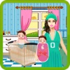 Icon Newborn Twins Baby & Mommy Care - Play free kids game