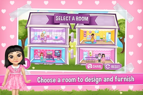 Doll House Decorating Games 3D – Design Your Virtual Fashion Dream Home screenshot 2