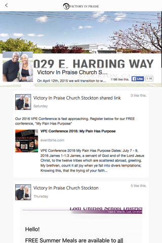 Victory In Praise Church screenshot 2