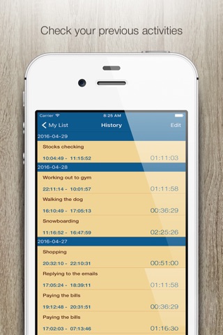 TimeKeeper - Your Time Overview screenshot 4