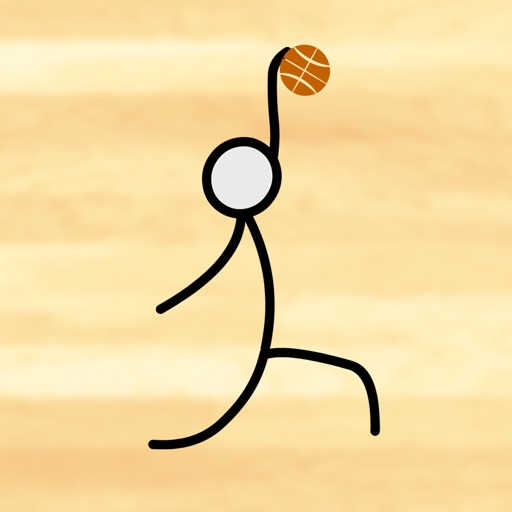 Stick Figure Slam Dunk iOS App