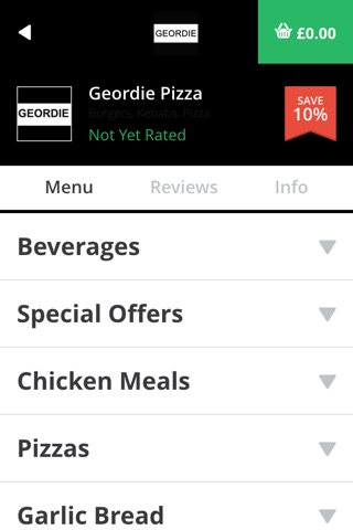 Geordie Pizza screenshot 2