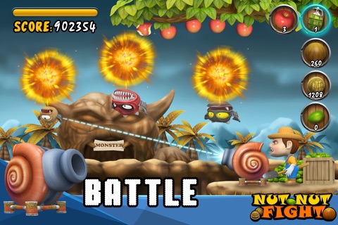 Nut Nut Fight-funny shooting game from bible screenshot 3