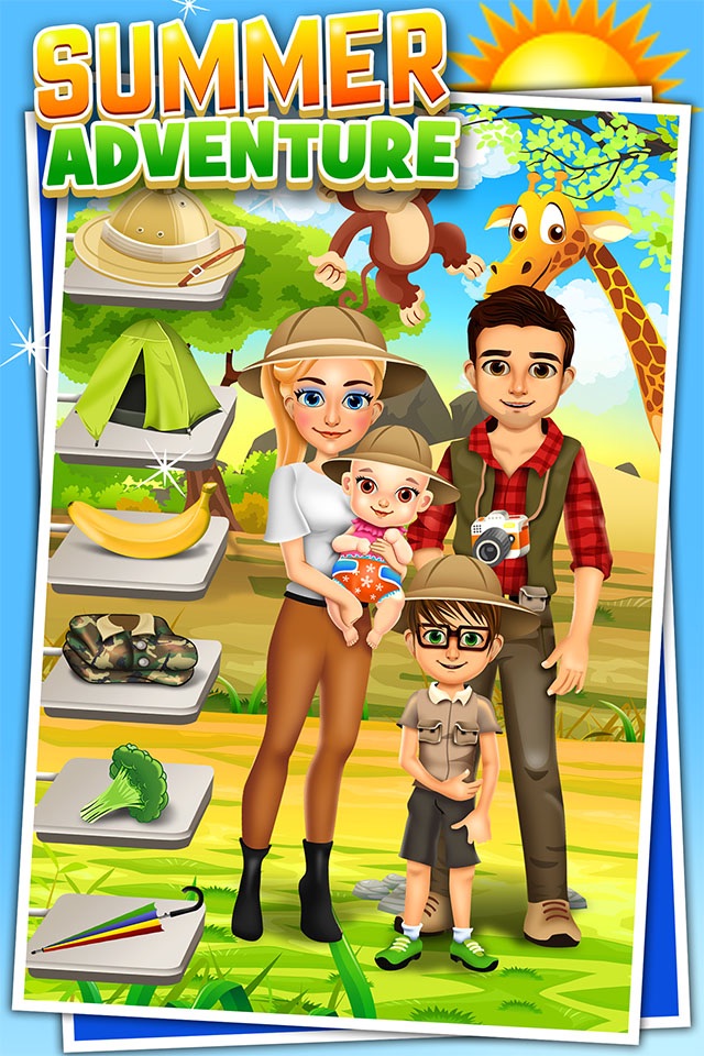 Family Salon Dress-Up Kids Games (Girl & Boy) screenshot 2