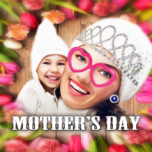 Mother Makeup Booth Pro - Aa Photo Frame & Sticker Edit.or to Change Hair, Eye, Lip Color