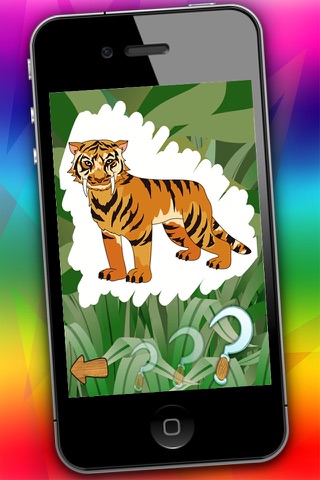 Zoo Animals Coloring Book Game screenshot 3