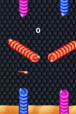 Slither Worm Snake - Switch Eat Color Coin Dotz screenshot 3