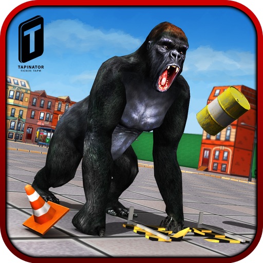 Ultimate Gorilla Rampage 3D iOS App