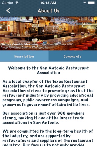 San Antonio Restaurant Association screenshot 3