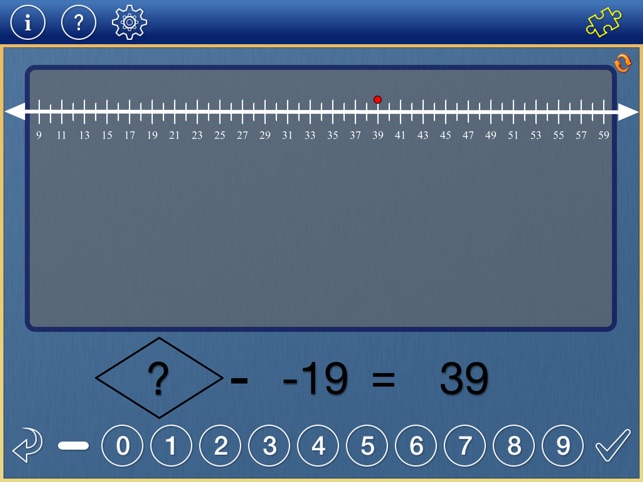 Number Line Math 3-6(圖3)-速報App