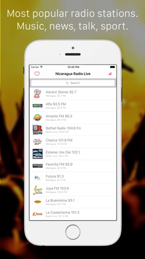 Radio Nicaragua Live FM - Best Music, Sport, News Radio stat(圖1)-速報App